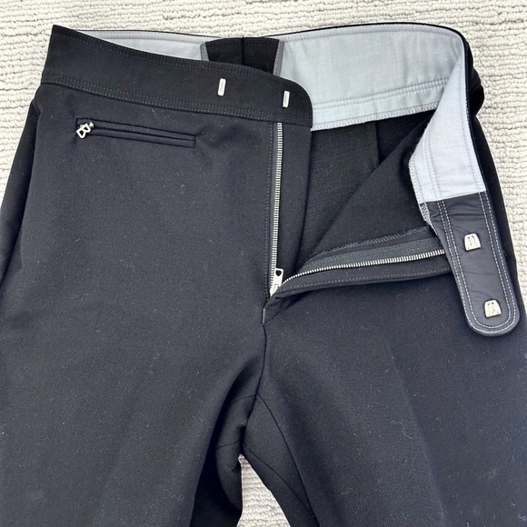 BOGNER Women’s 8 Black Ski Pants Vintage Boot Cut Wool Blend Soft Shell Luxury - Picture 2 of 12